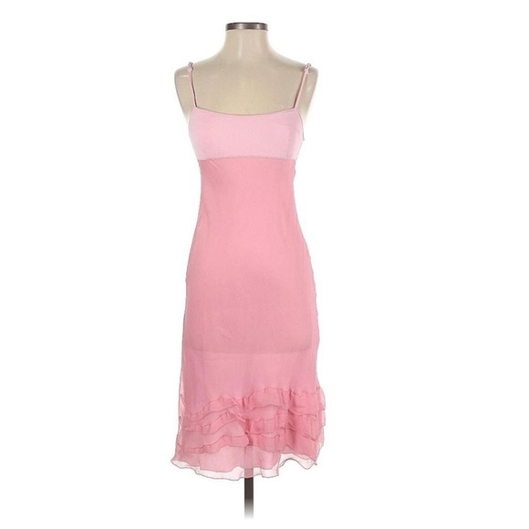 Authentic Vintage pink Prada midi dress - Picture 2 of 4